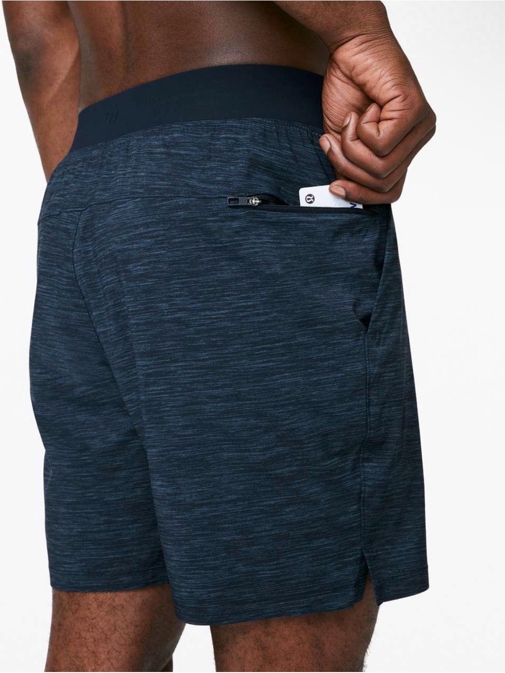 Lululemon T.H.E. Short Heather Navy Men’s Size Small